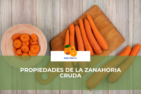 propiedades de la zanahoria cruda